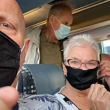 003 - Natuurllijk waren de mondkapjes verplicht in de bus